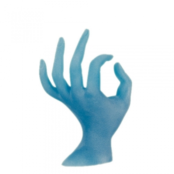 Deko-Hand Blau