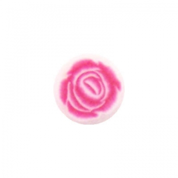 Fimo-Stick Rose rosa