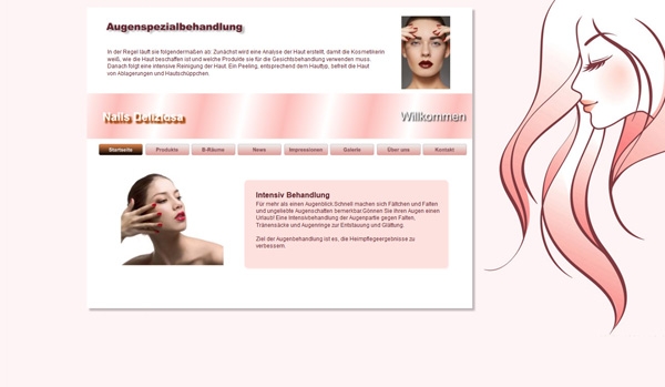 Studio Homepage (Design Nr.15)