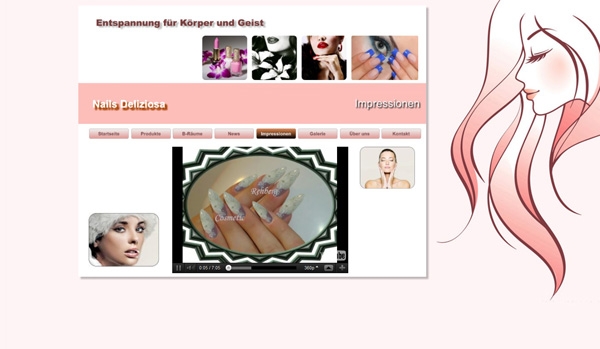 Studio Homepage (Design Nr.15)